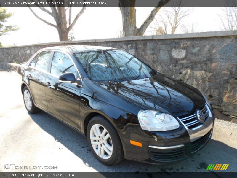Black / Anthracite Black 2006 Volkswagen Jetta TDI Sedan