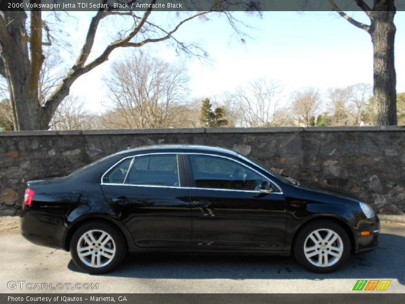 Black / Anthracite Black 2006 Volkswagen Jetta TDI Sedan