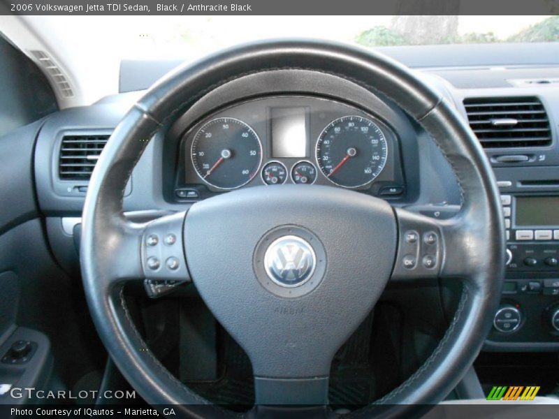 Black / Anthracite Black 2006 Volkswagen Jetta TDI Sedan