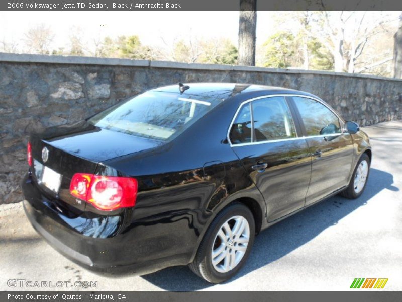 Black / Anthracite Black 2006 Volkswagen Jetta TDI Sedan