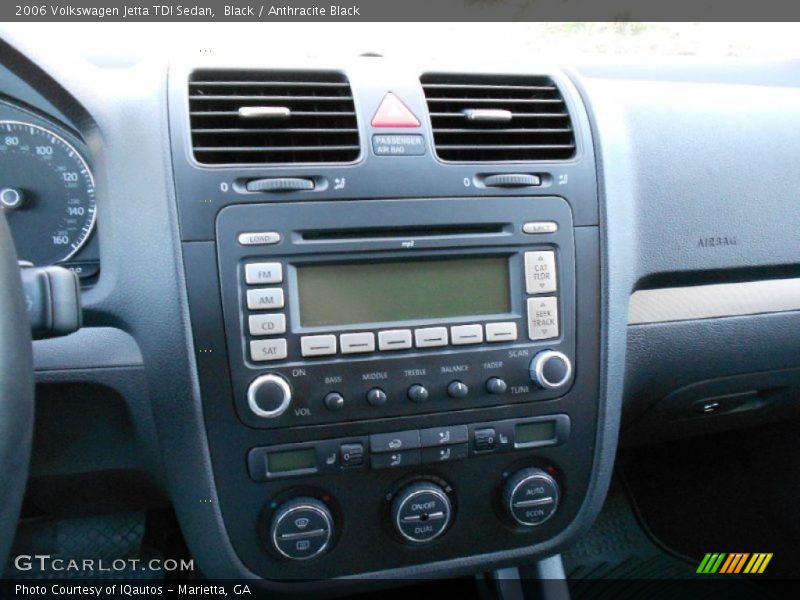 Black / Anthracite Black 2006 Volkswagen Jetta TDI Sedan