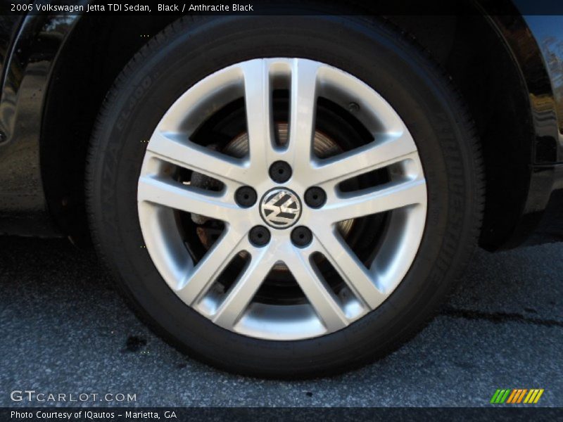 Black / Anthracite Black 2006 Volkswagen Jetta TDI Sedan