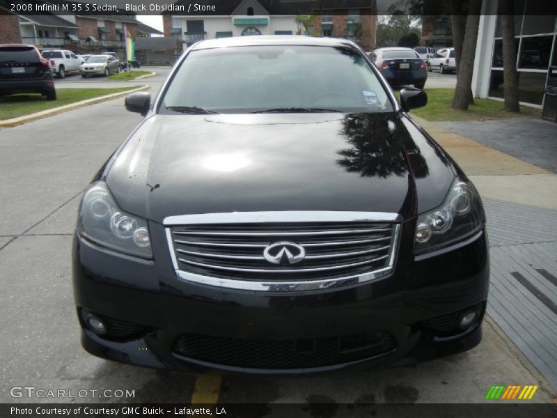 Black Obsidian / Stone 2008 Infiniti M 35 S Sedan