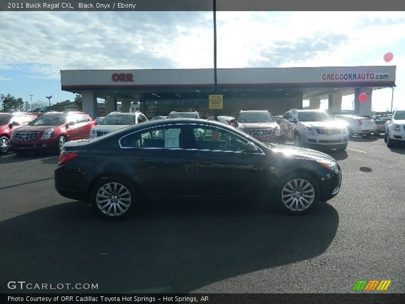 Black Onyx / Ebony 2011 Buick Regal CXL
