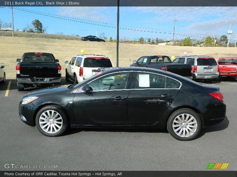 Black Onyx / Ebony 2011 Buick Regal CXL