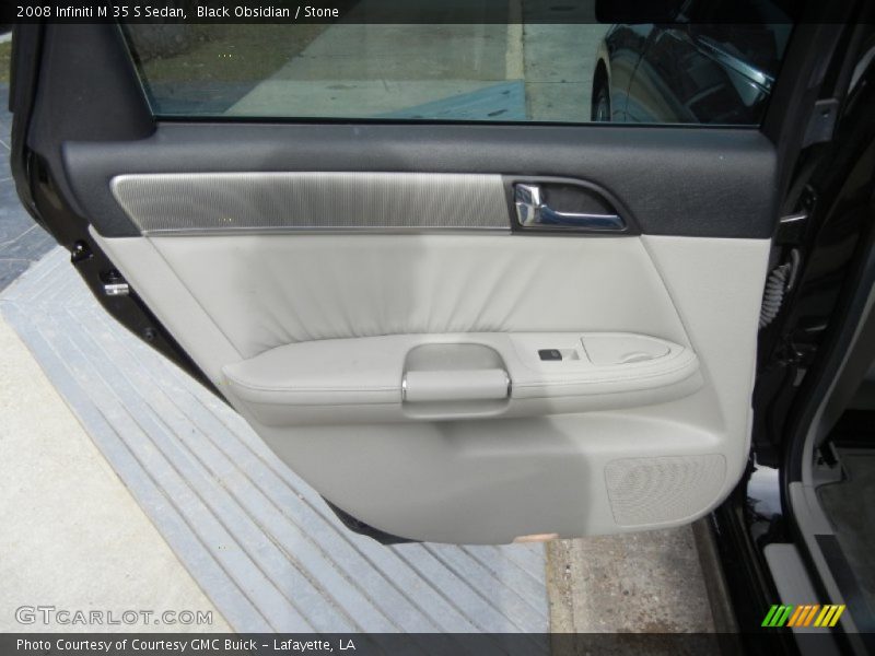 Black Obsidian / Stone 2008 Infiniti M 35 S Sedan