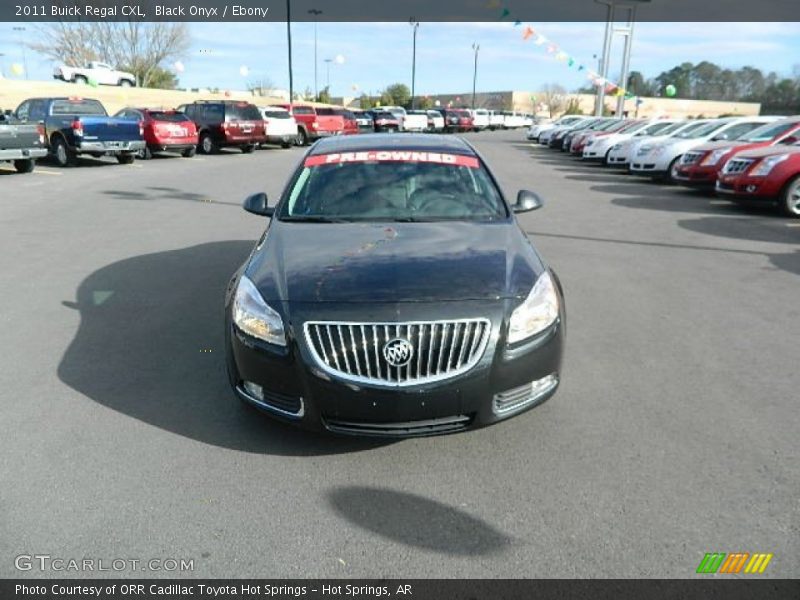 Black Onyx / Ebony 2011 Buick Regal CXL