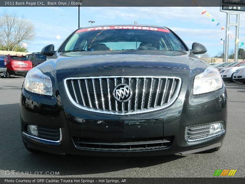 Black Onyx / Ebony 2011 Buick Regal CXL