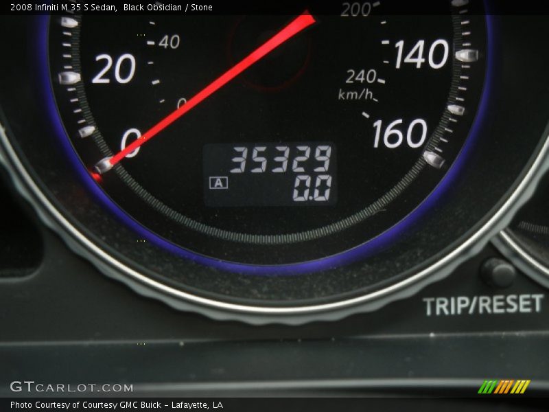 Black Obsidian / Stone 2008 Infiniti M 35 S Sedan