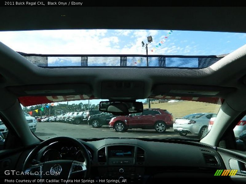 Black Onyx / Ebony 2011 Buick Regal CXL