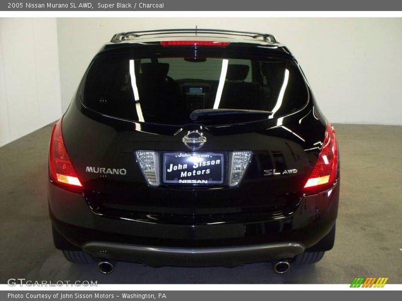Super Black / Charcoal 2005 Nissan Murano SL AWD