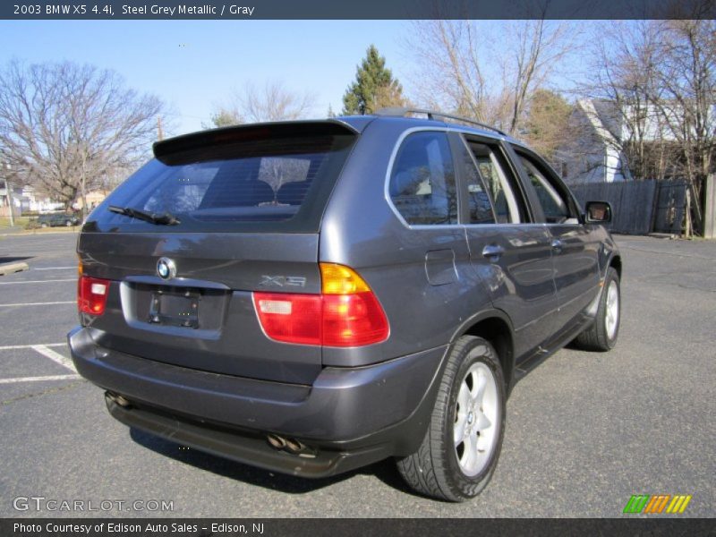 Steel Grey Metallic / Gray 2003 BMW X5 4.4i