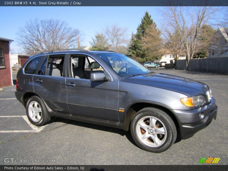Steel Grey Metallic / Gray 2003 BMW X5 4.4i