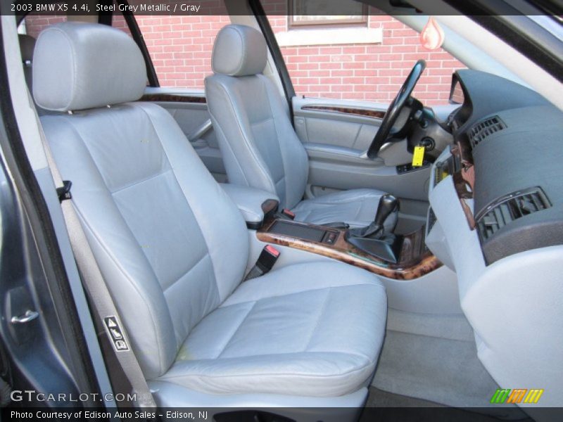 Steel Grey Metallic / Gray 2003 BMW X5 4.4i