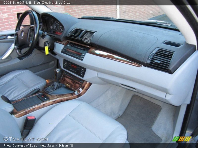 Steel Grey Metallic / Gray 2003 BMW X5 4.4i