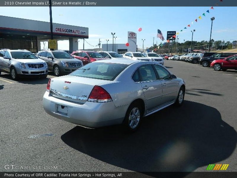 Silver Ice Metallic / Ebony 2010 Chevrolet Impala LT