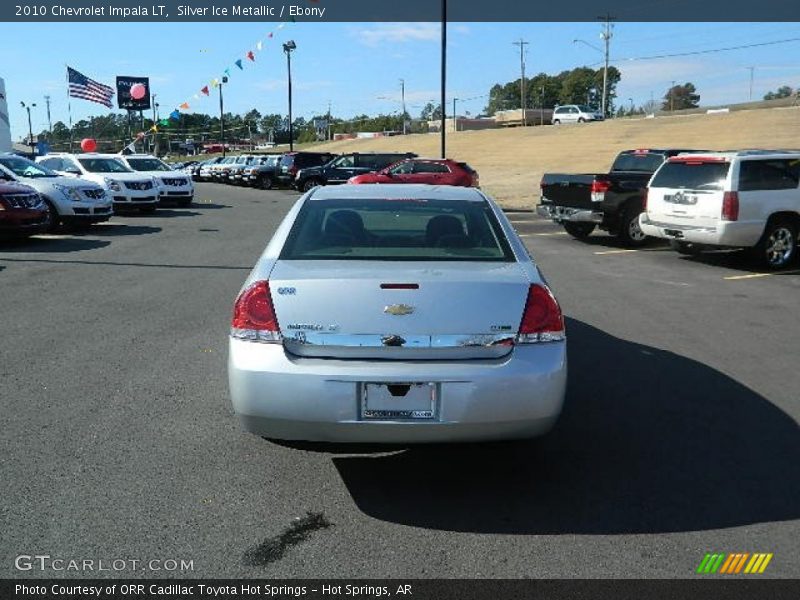 Silver Ice Metallic / Ebony 2010 Chevrolet Impala LT