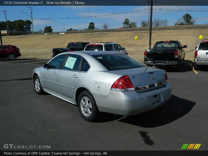 Silver Ice Metallic / Ebony 2010 Chevrolet Impala LT