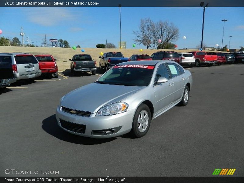Silver Ice Metallic / Ebony 2010 Chevrolet Impala LT