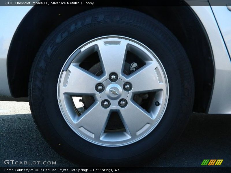 Silver Ice Metallic / Ebony 2010 Chevrolet Impala LT