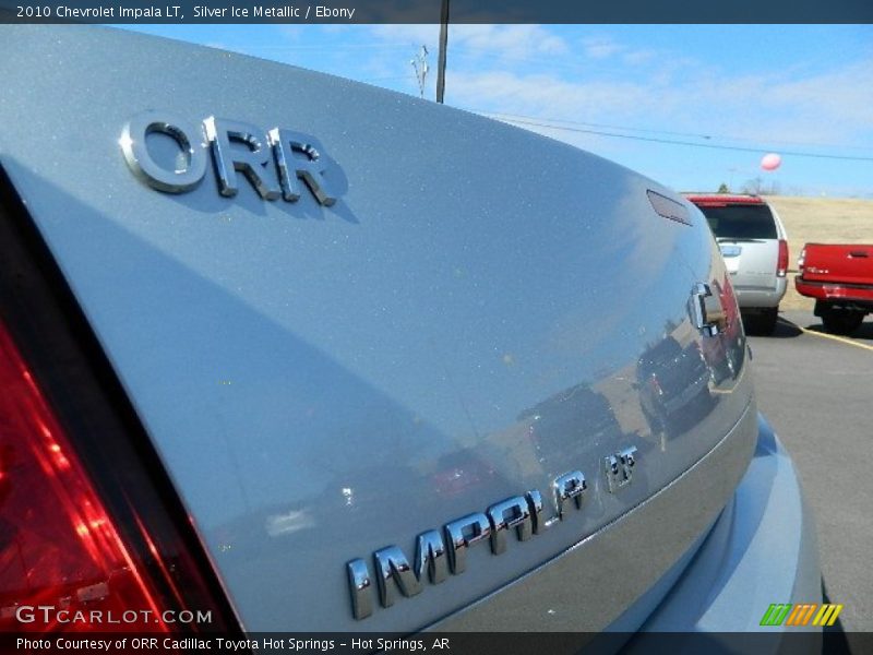 Silver Ice Metallic / Ebony 2010 Chevrolet Impala LT