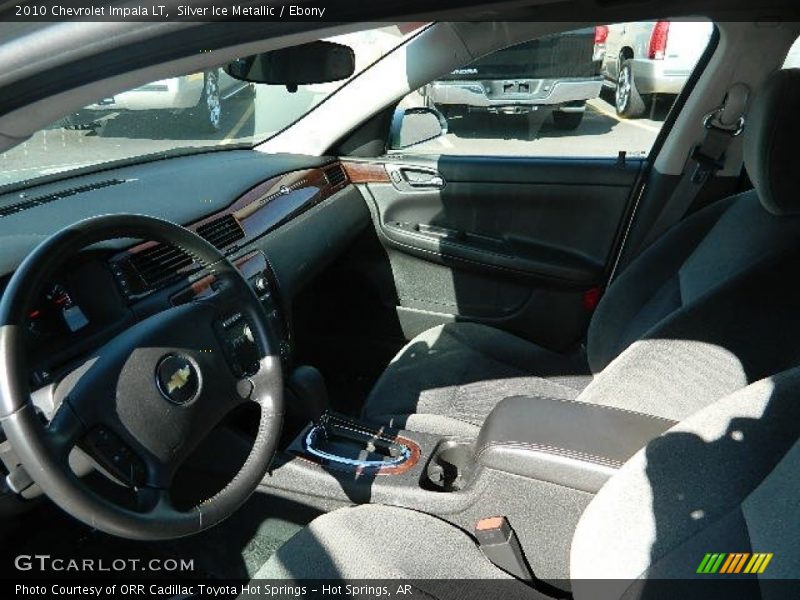 Silver Ice Metallic / Ebony 2010 Chevrolet Impala LT