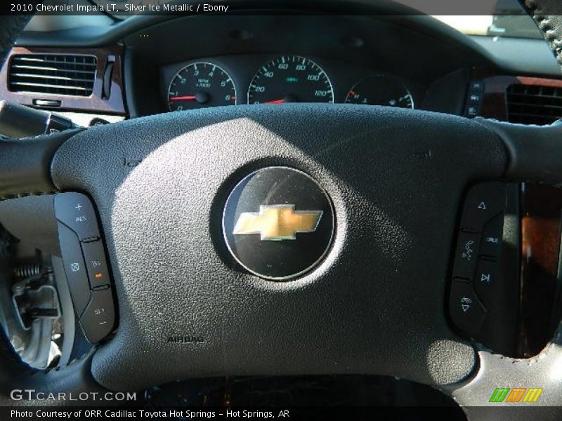 Silver Ice Metallic / Ebony 2010 Chevrolet Impala LT