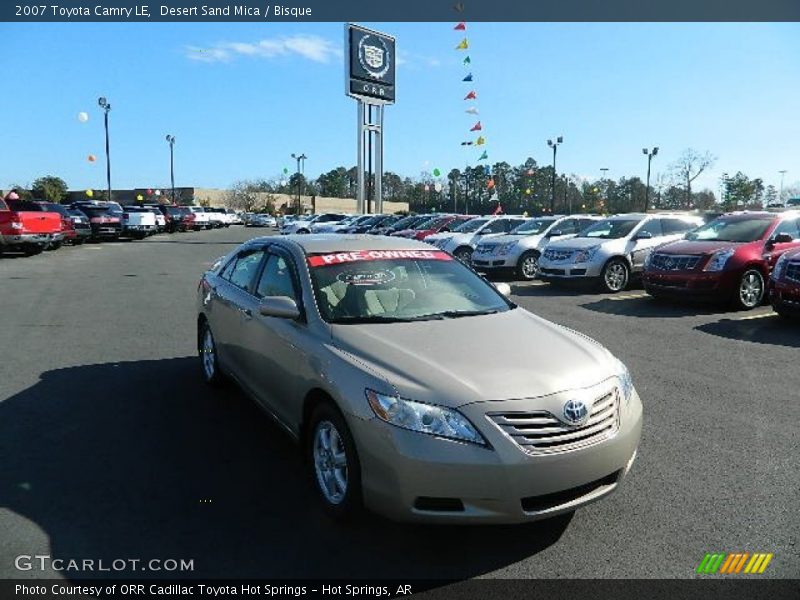Desert Sand Mica / Bisque 2007 Toyota Camry LE