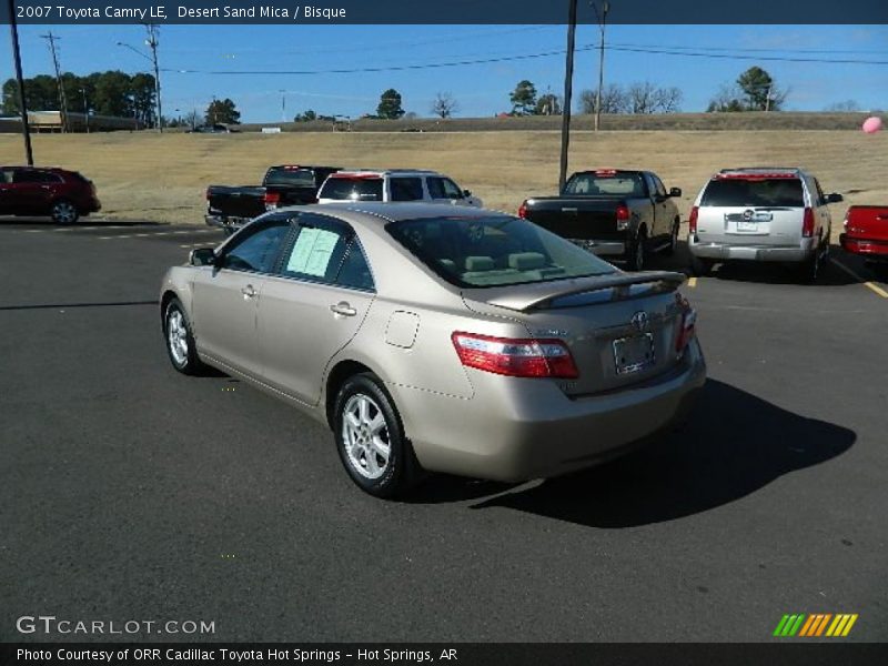 Desert Sand Mica / Bisque 2007 Toyota Camry LE