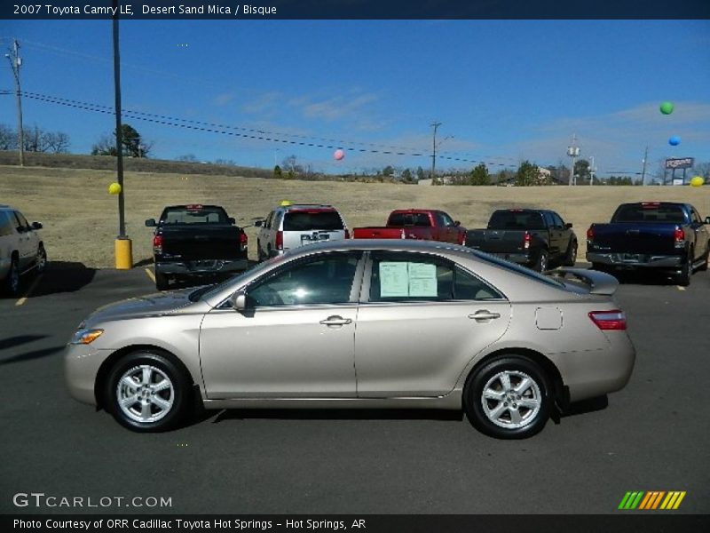 Desert Sand Mica / Bisque 2007 Toyota Camry LE