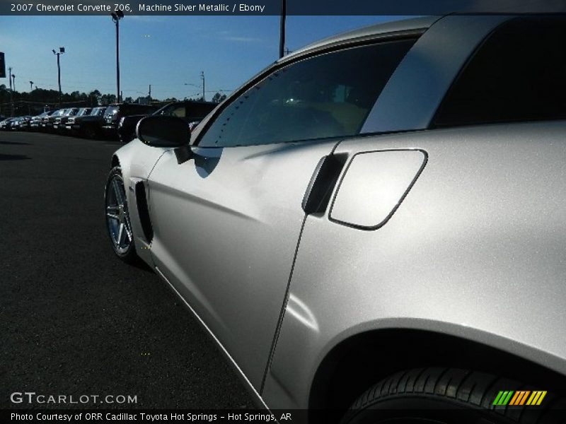 Machine Silver Metallic / Ebony 2007 Chevrolet Corvette Z06