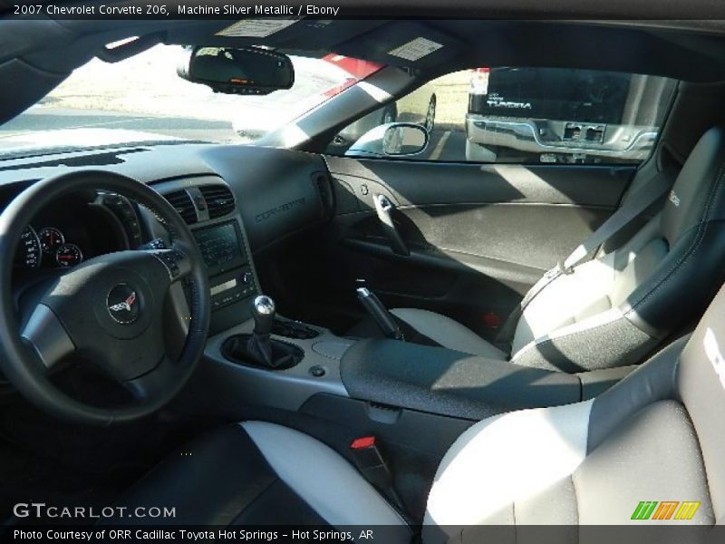 Machine Silver Metallic / Ebony 2007 Chevrolet Corvette Z06