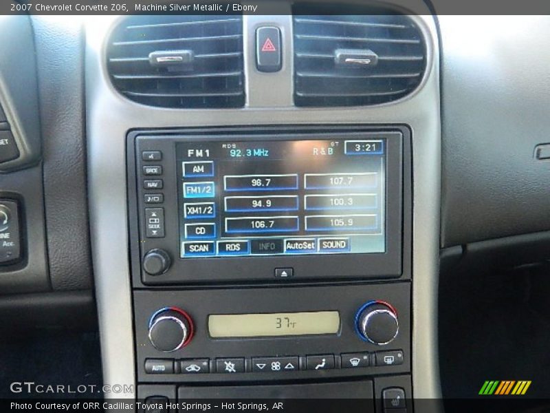 Machine Silver Metallic / Ebony 2007 Chevrolet Corvette Z06