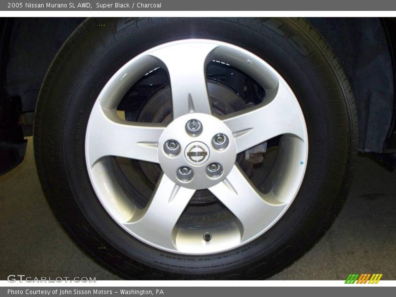 Super Black / Charcoal 2005 Nissan Murano SL AWD
