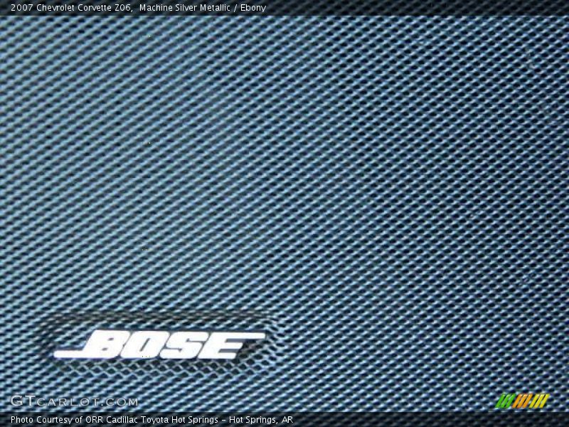 Machine Silver Metallic / Ebony 2007 Chevrolet Corvette Z06