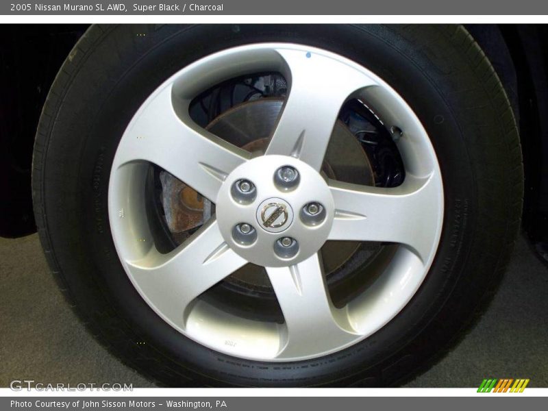 Super Black / Charcoal 2005 Nissan Murano SL AWD