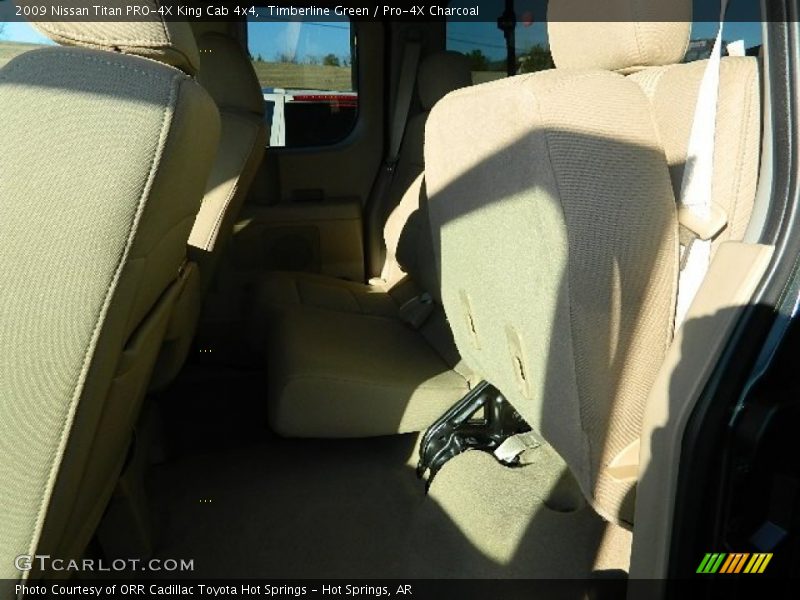 Timberline Green / Pro-4X Charcoal 2009 Nissan Titan PRO-4X King Cab 4x4