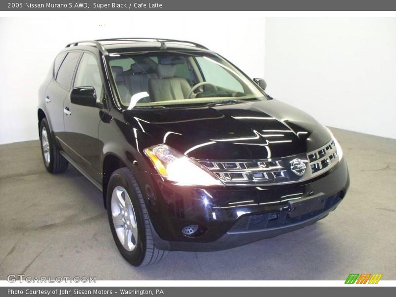 Super Black / Cafe Latte 2005 Nissan Murano S AWD