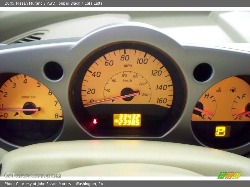 Super Black / Cafe Latte 2005 Nissan Murano S AWD