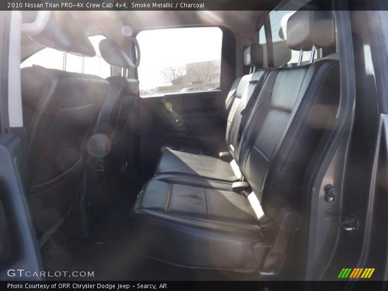 Smoke Metallic / Charcoal 2010 Nissan Titan PRO-4X Crew Cab 4x4
