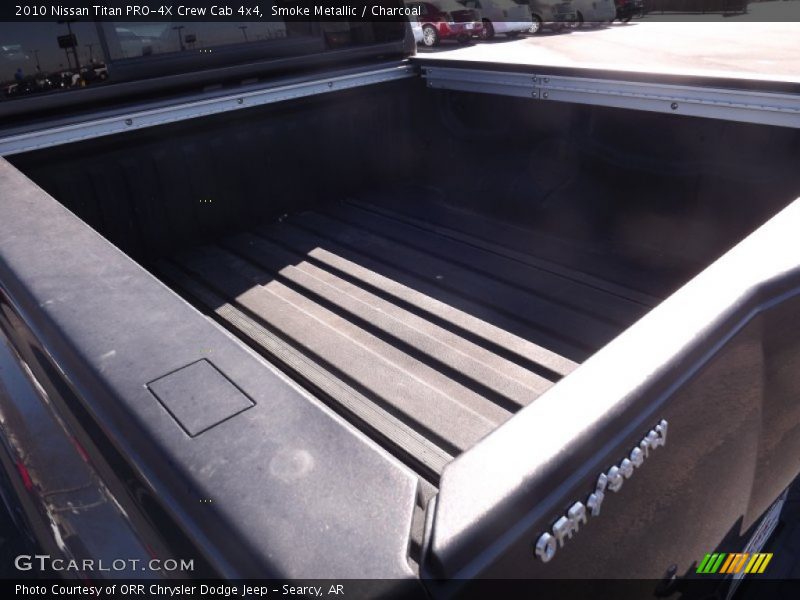 Smoke Metallic / Charcoal 2010 Nissan Titan PRO-4X Crew Cab 4x4