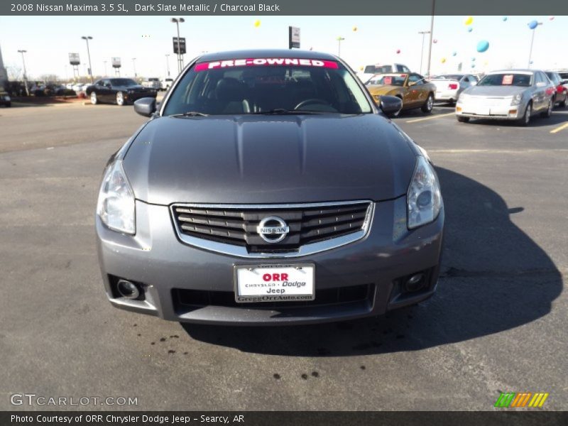 Dark Slate Metallic / Charcoal Black 2008 Nissan Maxima 3.5 SL