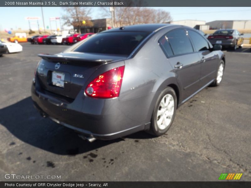 Dark Slate Metallic / Charcoal Black 2008 Nissan Maxima 3.5 SL