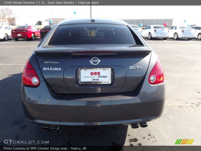 Dark Slate Metallic / Charcoal Black 2008 Nissan Maxima 3.5 SL