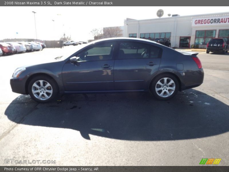 Dark Slate Metallic / Charcoal Black 2008 Nissan Maxima 3.5 SL