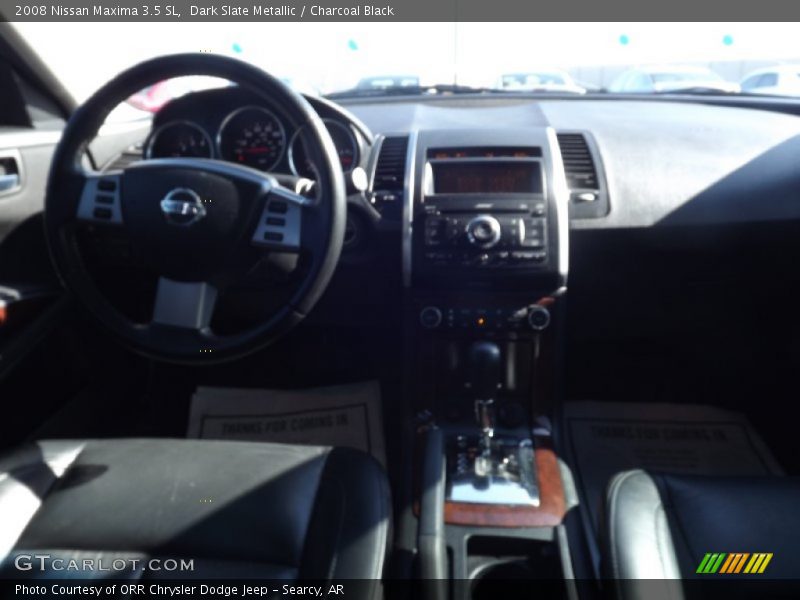 Dark Slate Metallic / Charcoal Black 2008 Nissan Maxima 3.5 SL