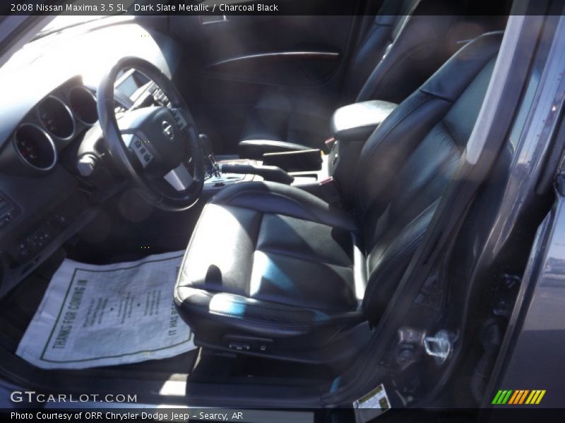 Dark Slate Metallic / Charcoal Black 2008 Nissan Maxima 3.5 SL