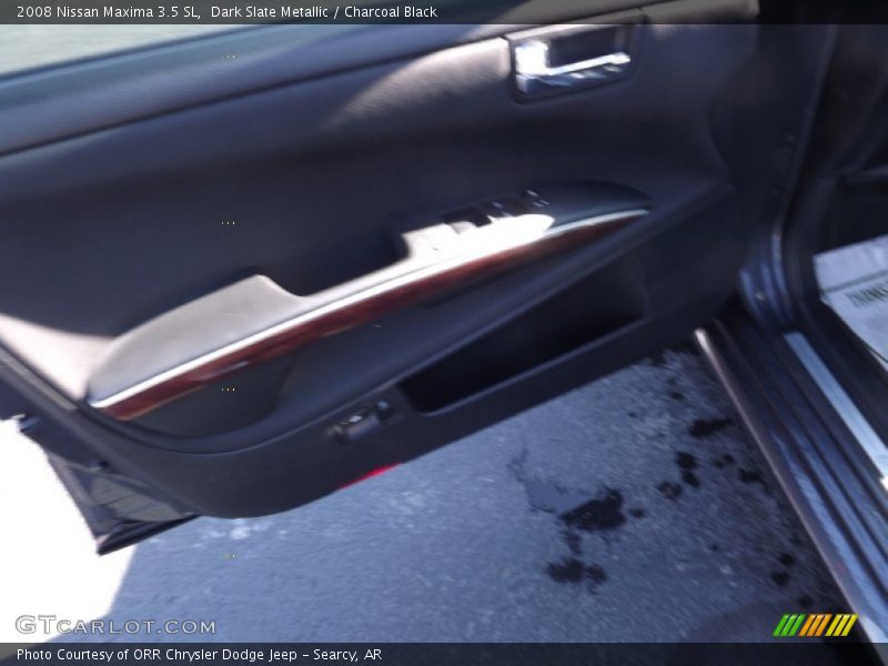 Dark Slate Metallic / Charcoal Black 2008 Nissan Maxima 3.5 SL
