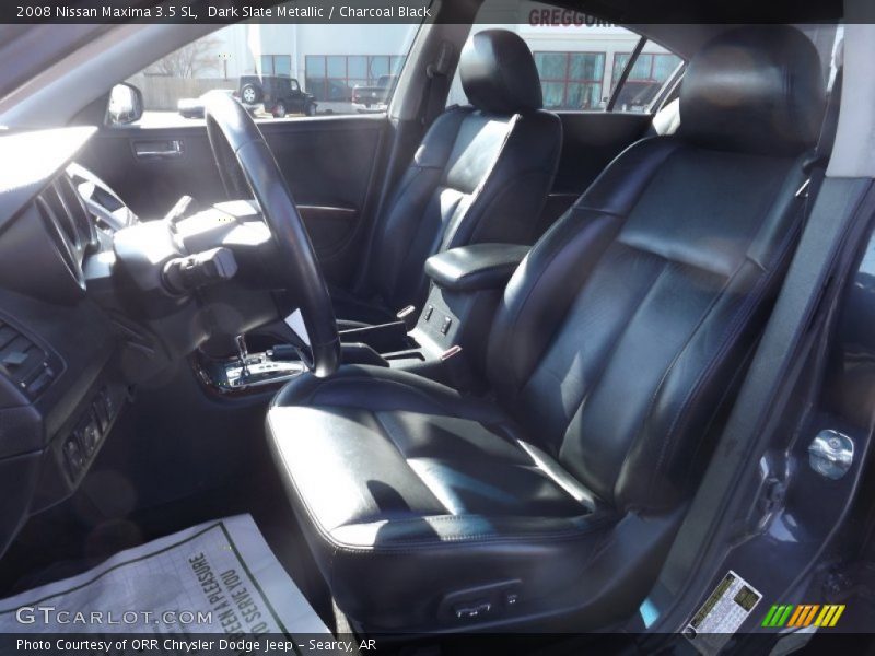 Dark Slate Metallic / Charcoal Black 2008 Nissan Maxima 3.5 SL