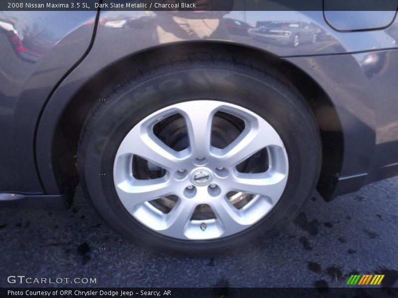 Dark Slate Metallic / Charcoal Black 2008 Nissan Maxima 3.5 SL